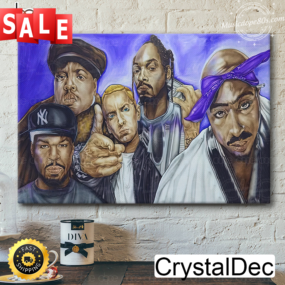 Legends Of Rap & Hip Hop 80s Artists Canvas.jpg