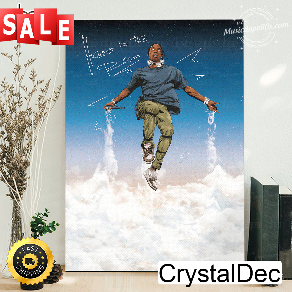 Travis Scott Highest in the Room Poster Canvas.jpg