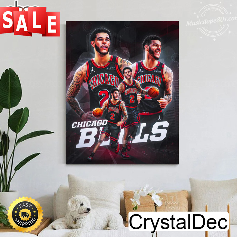 Chicago Bulls Lonzo Ball Return Painting Canvas.png