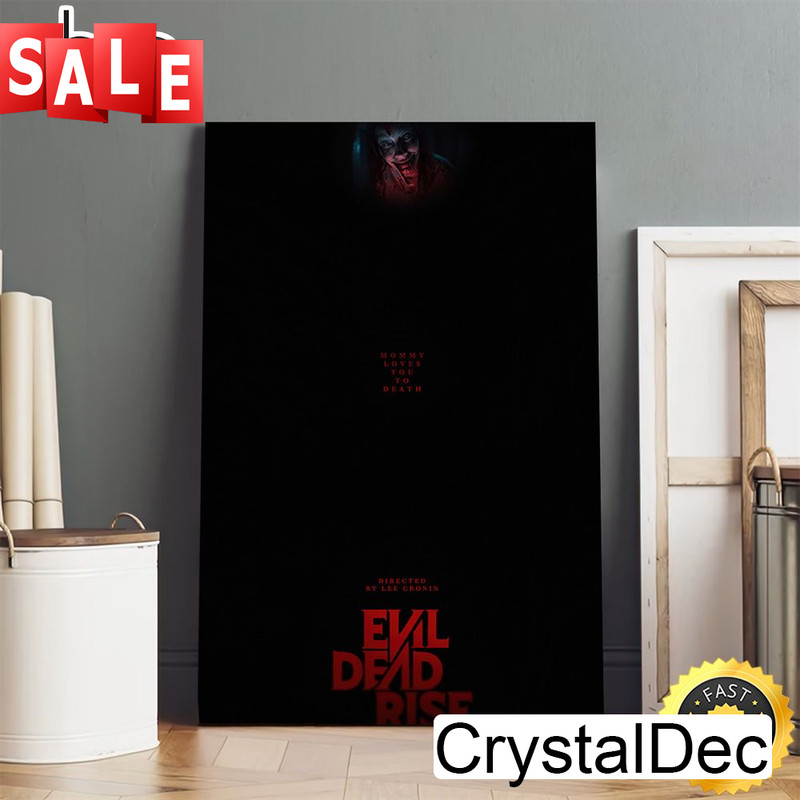 Evil Dead Mommy Loves You To Death Poster Canvas.jpg