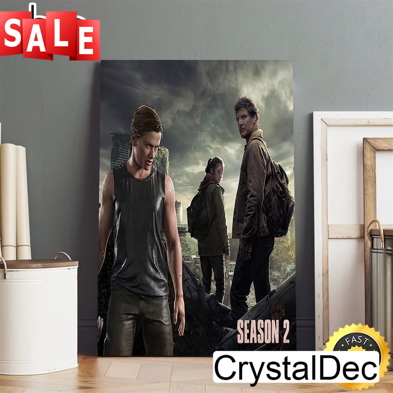 The Last Of Us Season 2 Poster Movie Canvas Movie.jpg