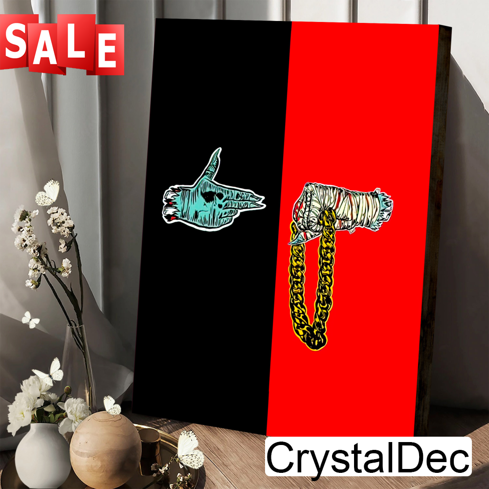 Run The Jewels Limited Band Poster Wall Art Canvas.jpg