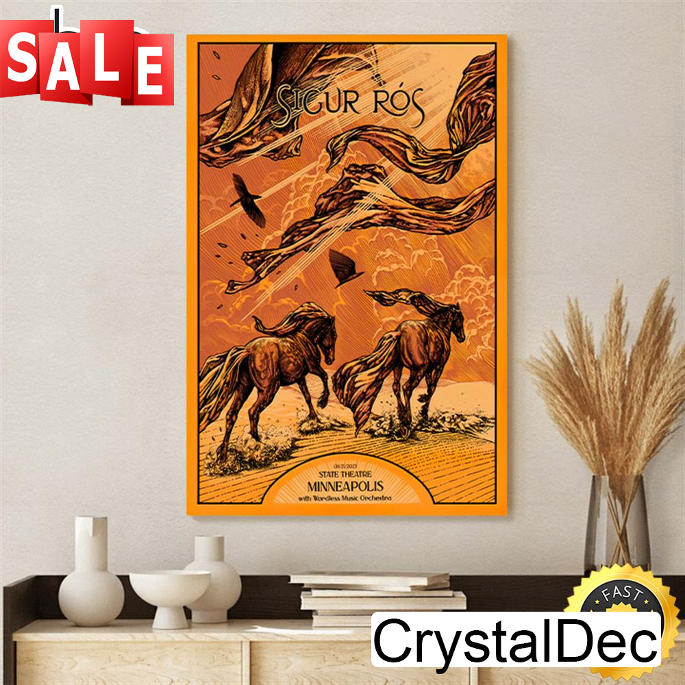 Sigur Rós Minneapolis August 21, 2023 Poster Canvas.jpg