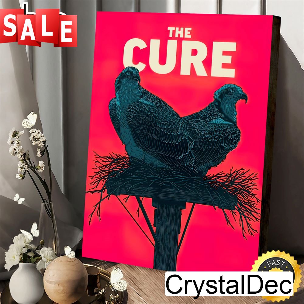 The Cure Minneapolis June 8 Tour 2023 Canvas Poster.jpg