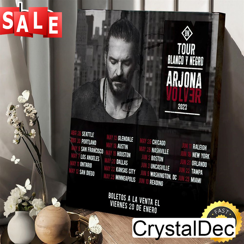 All The Latin Tours Announced For 2023 Poster Canvas.jpg