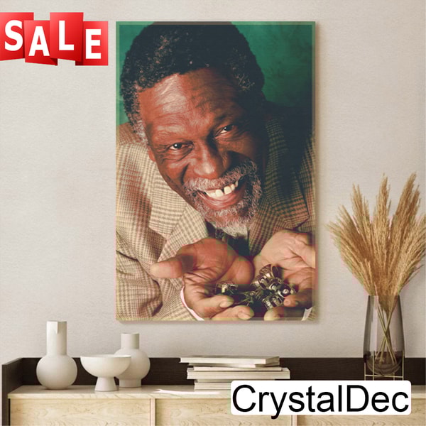 Bill Russell NBA Legend Boston Celtics Poster Canvas.jpg