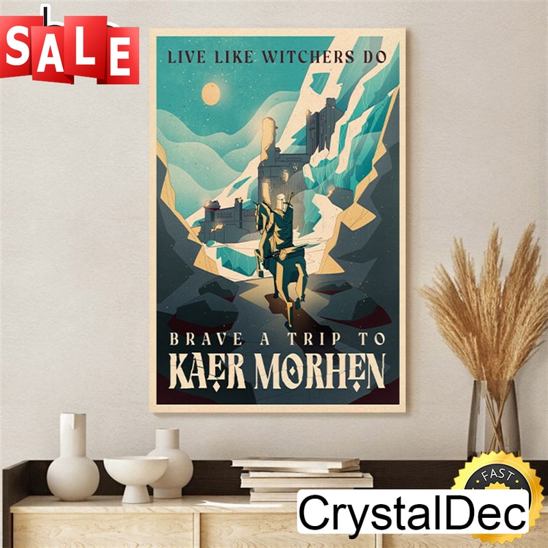 Brave A Trip To Kaer Morhen Movie 2023 Poster Canvas.jpg
