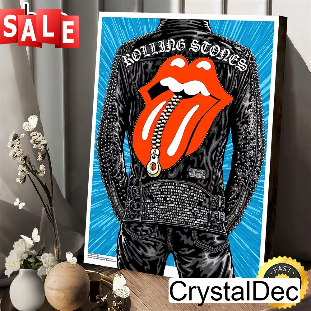 Rolling Stones Sixty Tour 2022 - 2023 Posster Canvas.jpg