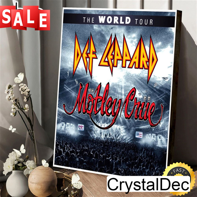 The Stadium Tour Motley Crue 2022-2023 Poster Canvas.jpg