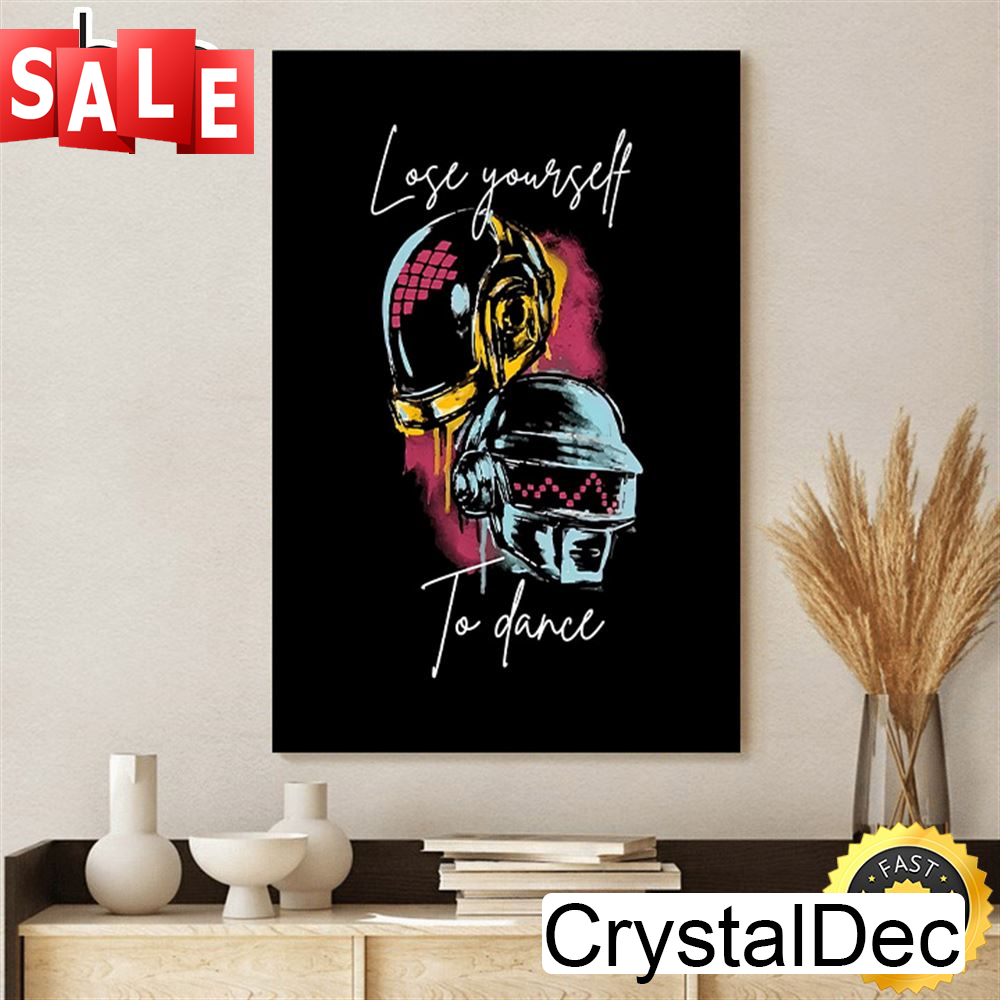 Daft Punk Poster Lose Yourself To Dance Poster Canvas.jpg