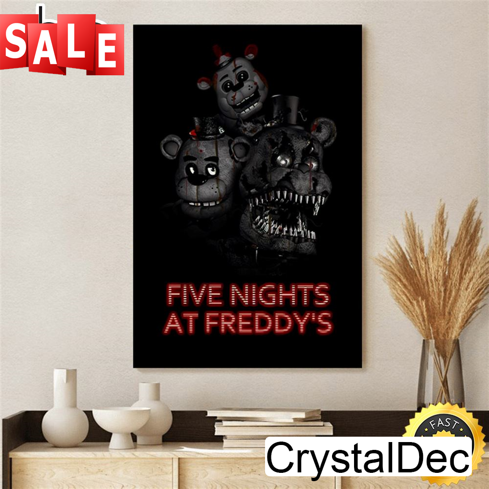 The Five Nights At Freddy’s Poster 2023 Canvas Poster.jpg