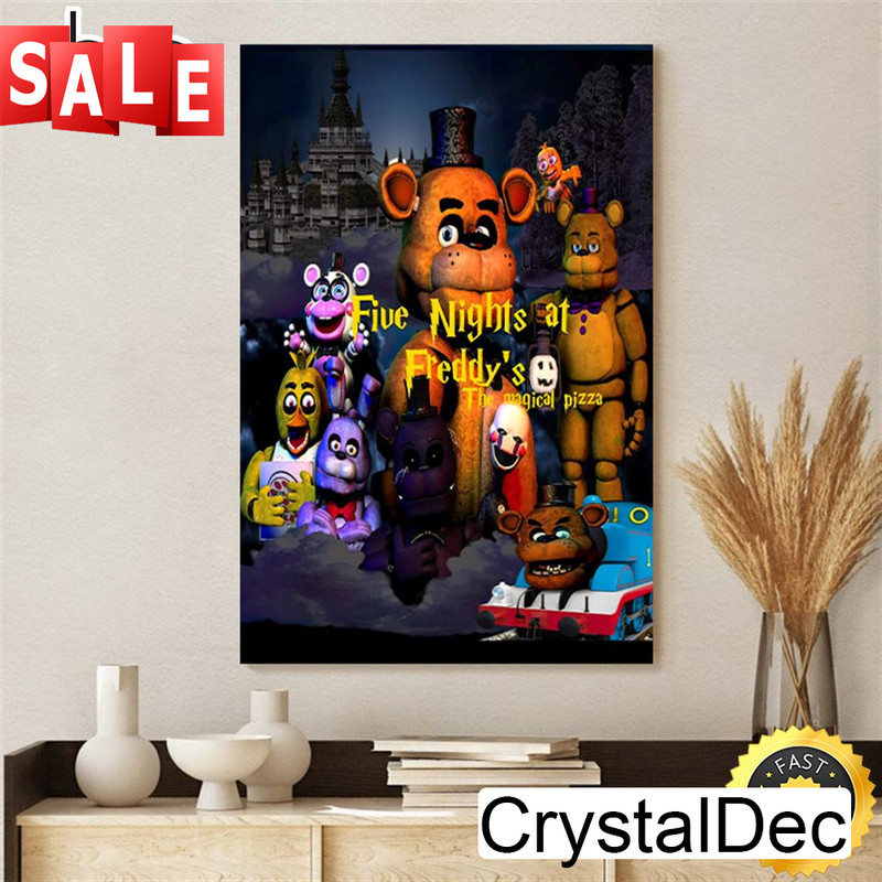 The Five Nights At Freddy’s Poster Fnaf Canvas Poster.jpg