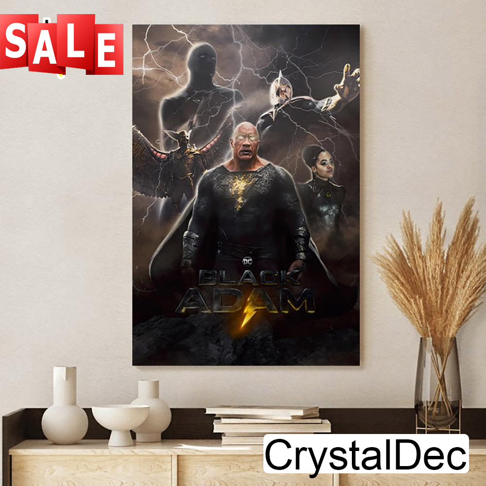 Black Adam 2022 The Rock Johnson New Film Canvas Poster.jpg