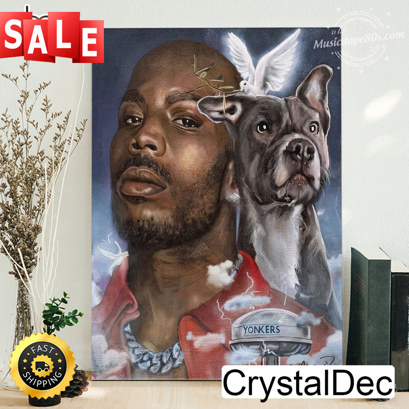 DMX Rap Singer Portrait Modern Abstract Painting Canvas.jpg