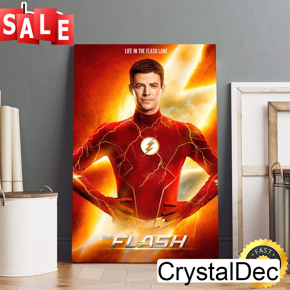 The Flash Season 9 Life In The Flash Lane Poster Canvas.jpg