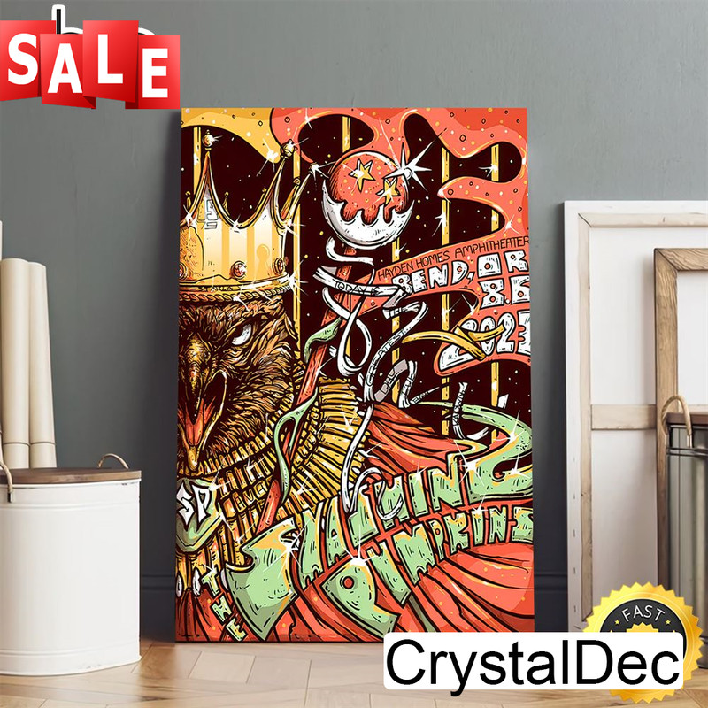 The Smashing Pumpkins Bend August 6, 2023 Canvas Poster.jpg