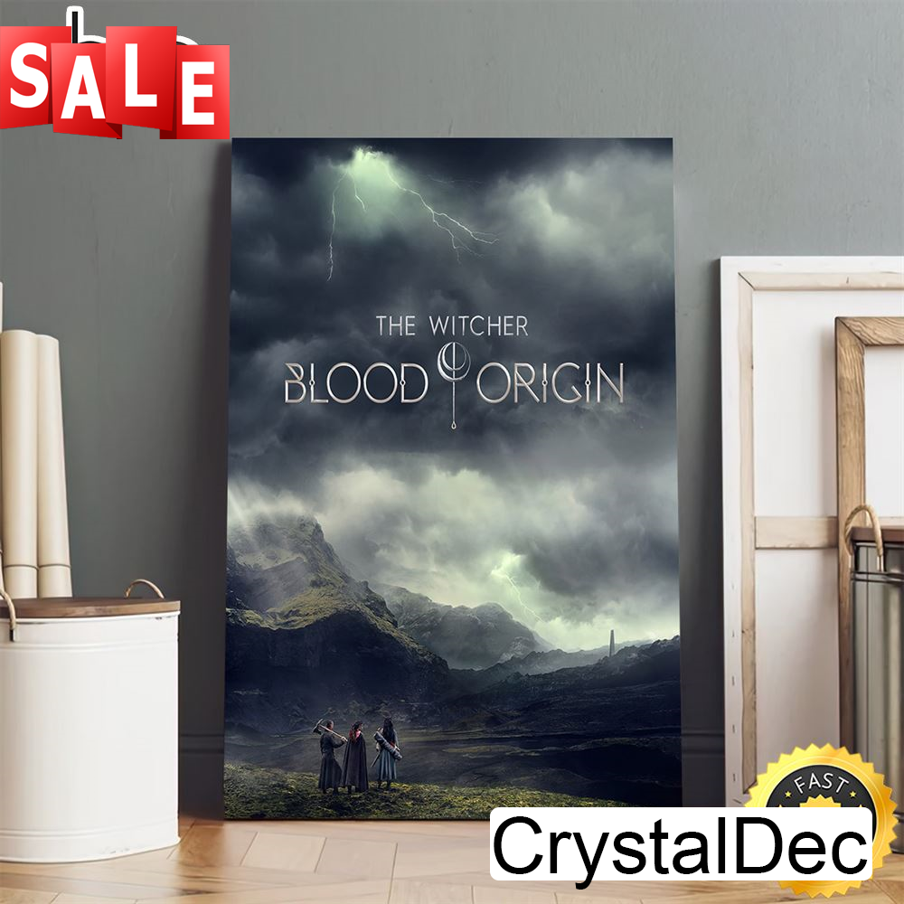 The Witcher Blood Origin Movie Movie 2023 Poster Canvas.jpg