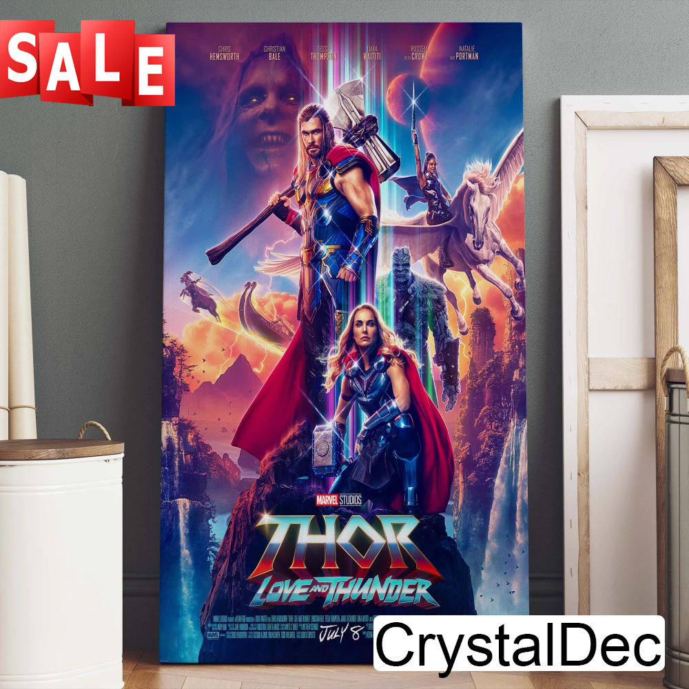 Thor Love And Thunder Wall Art Home Decor Poster Canvas.jpg