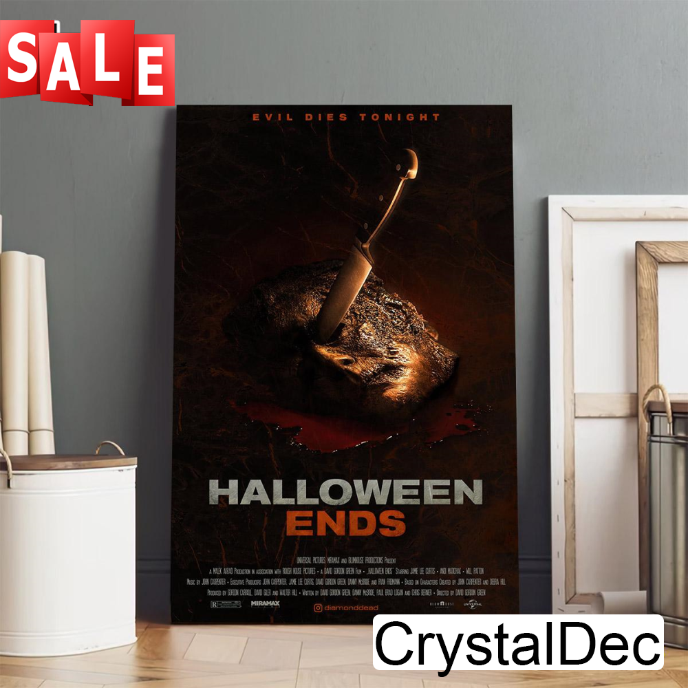 Michael Myers Halloween Ends Movie Halloween 2022 Canvas.jpg
