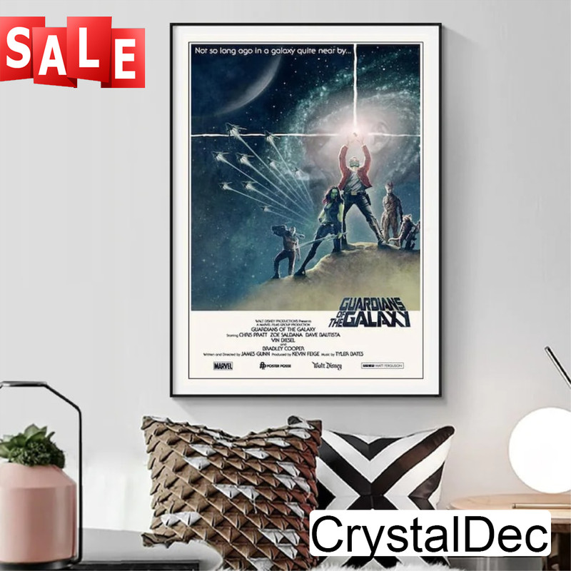 Guardians Of The Galaxy Wall Art Home Decor Poster Canvas.jpg