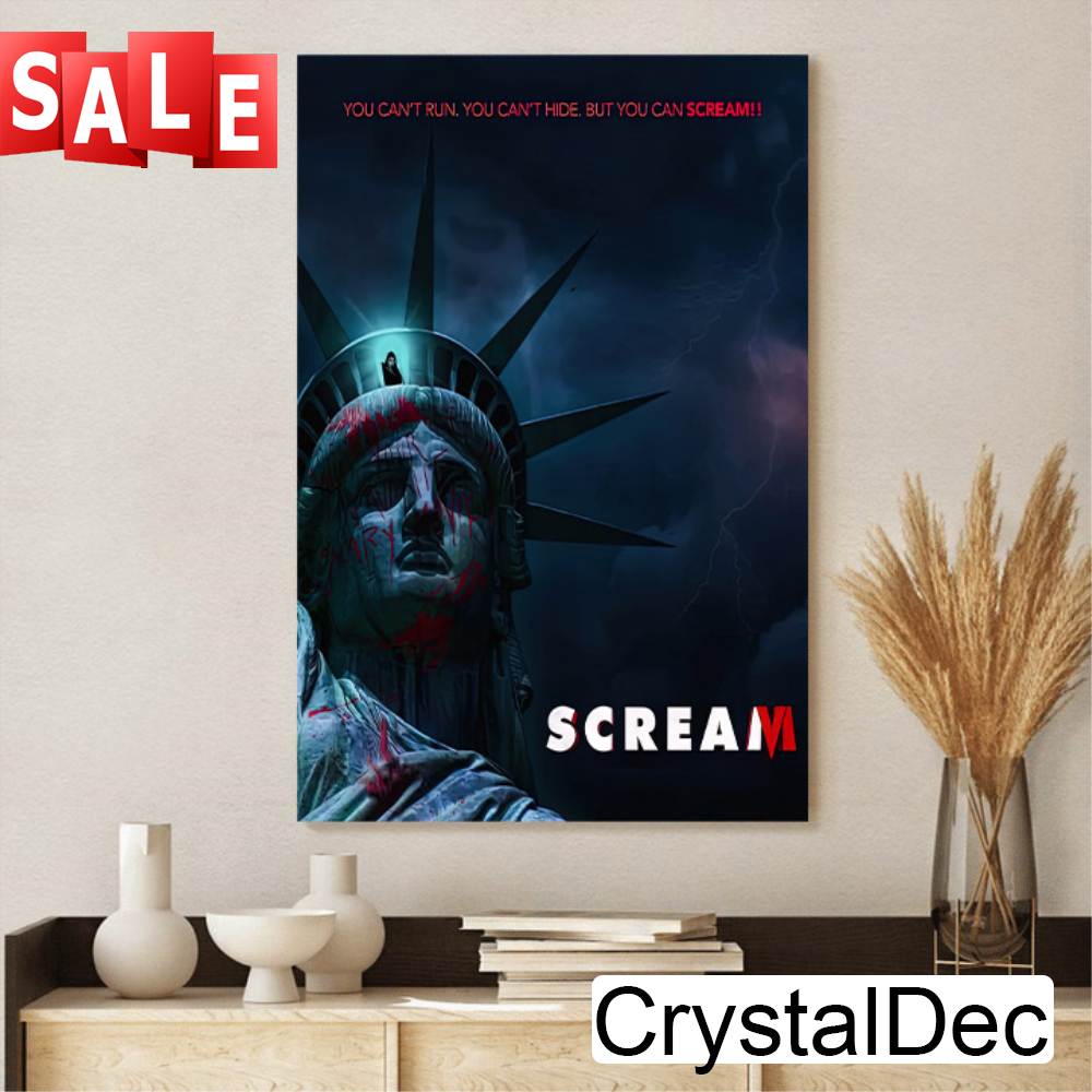 Scream VI You Can't Hide But You Can Scream Poster Canvas.jpg