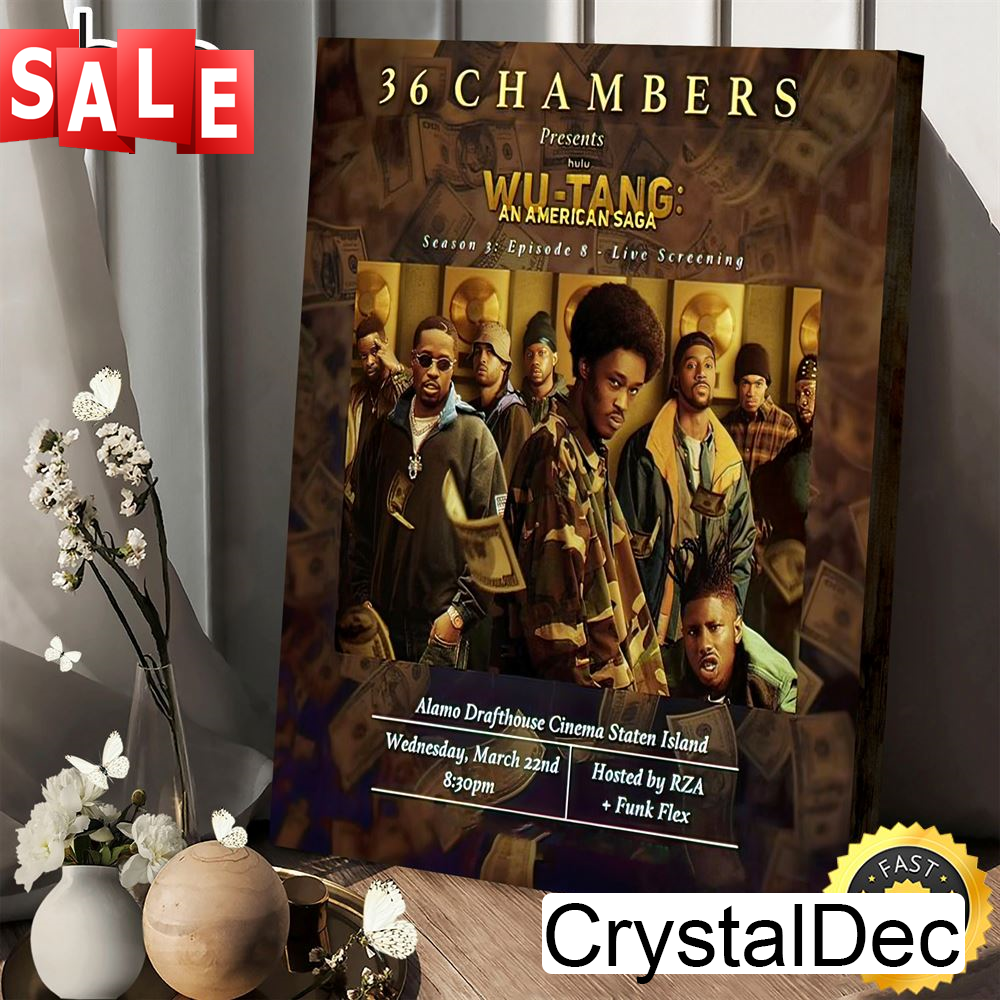 36 Chambers Wutang An American Saga Season 3 Poster Canvas.jpg
