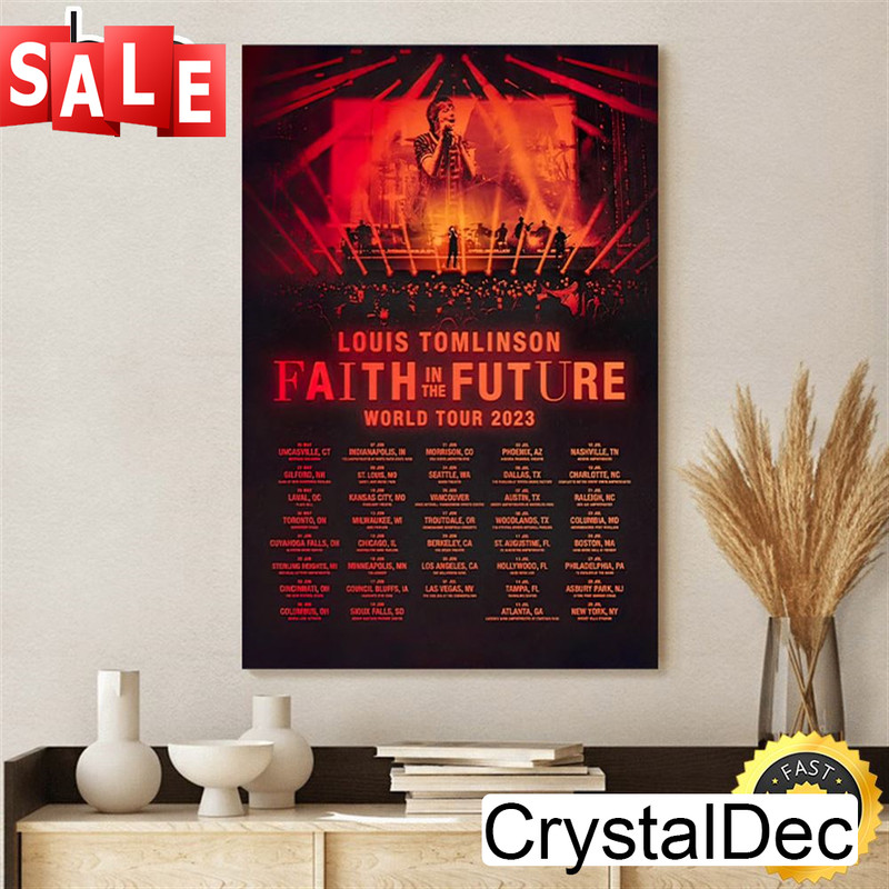 Faith In The Future North America - Tomorrow And Tonight Tour 2023 Poster Canvas.jpg