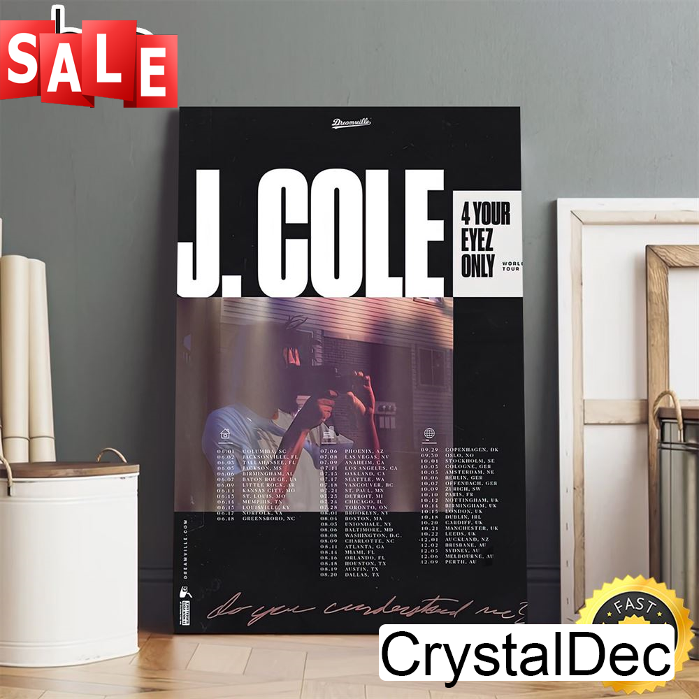 J. Cole And Dreamville Announces Dates For Dreamville Festival 2023 Poster Canvas.jpg
