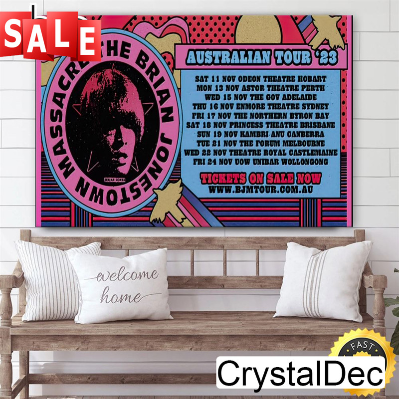 The Brian Jonestown Massacre The Northern On Friday, 17 November 2023 Poster Canvas.jpg