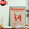 Paramore Tour In Australia And New Zealand Timeline Fan Gifts Home Decor Poster Canvas.jpg