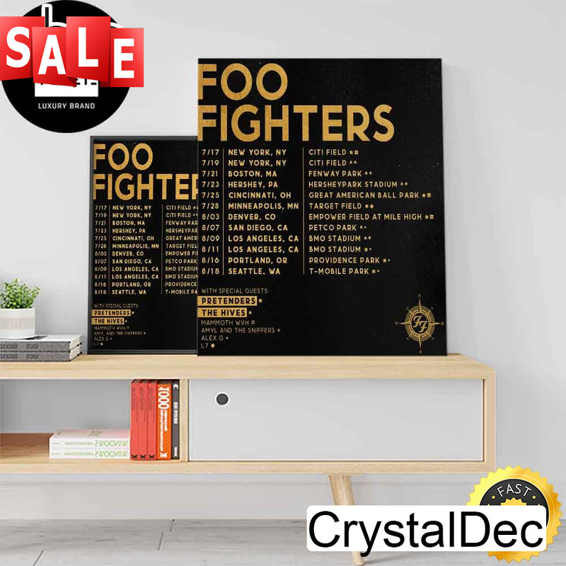 Foo Fighters The First 2024 Us Shows Everything Or Nothing At All Tour Fan Gifts Home Decor Canvas.jpg