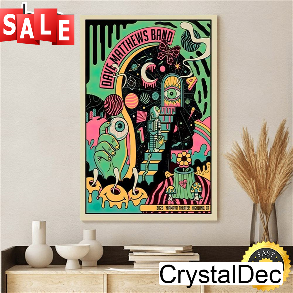 Dave Matthews Band August 24th, 2023 Yaamava Theater At Yaamava Resort & Casino Highland Canvas Poster.jpg