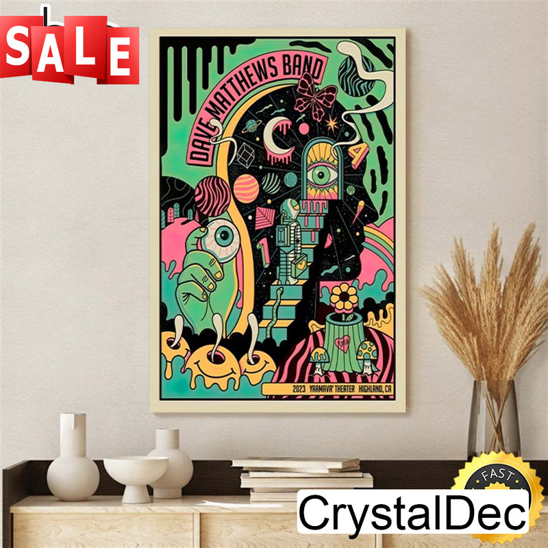 Dave Matthews Band August 24th, 2023 Yaamava Theater At Yaamava Resort & Casino Highland Canvas Poster.jpg