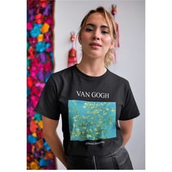 van gogh almond blossom shirt -art shirt,art t shirt,artsy shirt,art sweater,aesthetic shirt,aesthetic clothing,van gogh