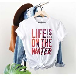 cruise shirts summer vacation tanks life is better shirt boating tank top beach life swimsuit coverup lake shirts ocean