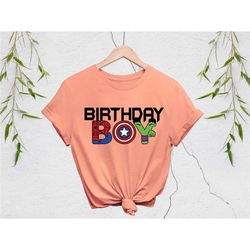 birthday boy toddler shirt - wavy letters boys birthday shirt - birthday boy, toddler & youth tee, cute gift for boys, s