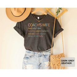 baseball wife shirt for women coach wife shirt baseball shirt cute coach's wife shirt
