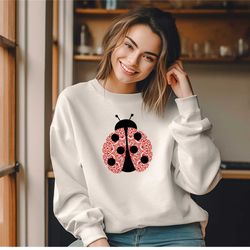 ladybug shirt, love ladybug, cute ladybug t-shirt, ladybug tees, i love ladybug, women nature t-shirt, ladybug gift for