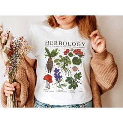 herbology plant shirt herbology shirt gift for plant lover botanical shirt, plant lover shirt, plant wizard pottery shir