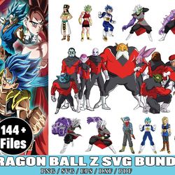 dragon ball z svg bundle