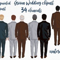 Groom Wedding Clipart Png, Groom Png, Groom Watercolor