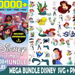 2000 files bundle disney svg png, disney svg bundle, disney svg