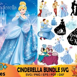 100 disney cinderella bundle svg, disney svg, cinderella svg