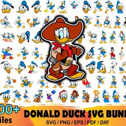 500 donald duck svg bundle, disney svg, donald duck svg