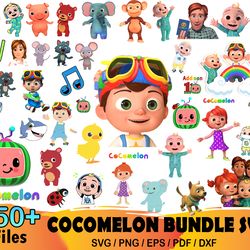 350 cocomelon bundle svg, cocomelon svg, cocomelon jj svg