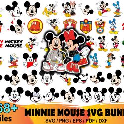 668 minnie mouse svg bundle, disney svg, minnie svg, mickey svg