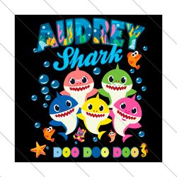 audrey shark svg