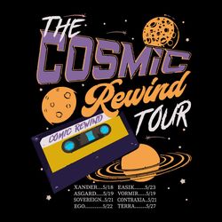 the cosmic rewind tour cassette svg guardians of the galaxy svg