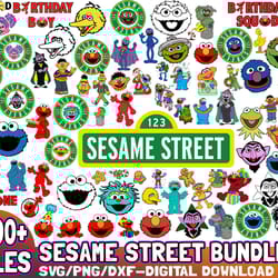 1000 files sesame street svg bundle file digital