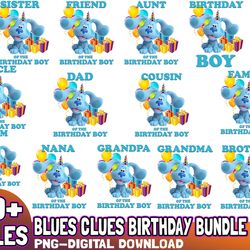 blues clues birthday bundle, blues clues png,blues clues birthday png file digital